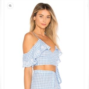 TULAROSA Bran Tank in Cornflower